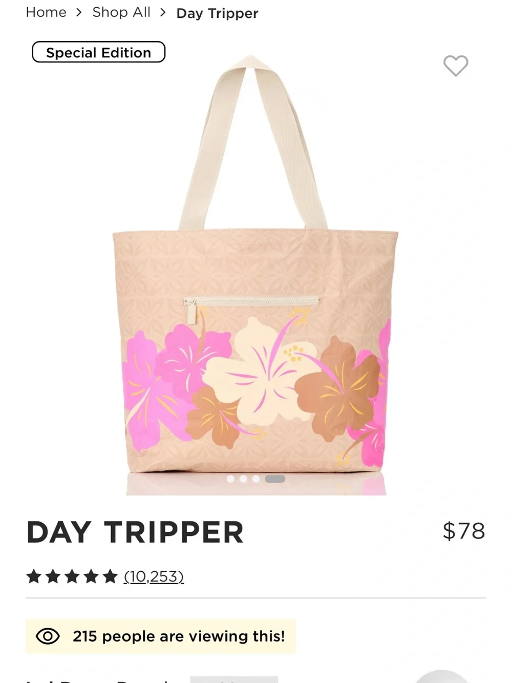 Aloha collection Lei day Daytripper Bag -SOLD OUT!! - Picture 4 of 4